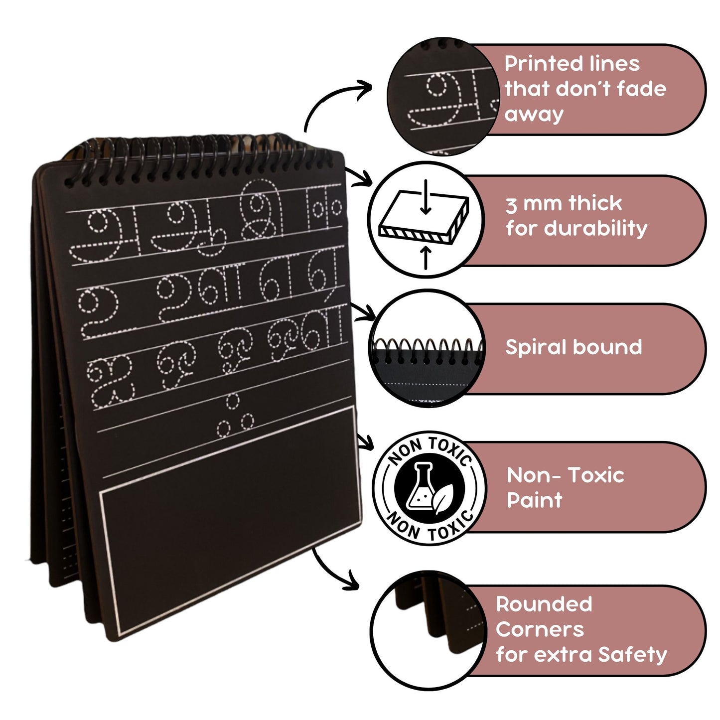 Tamil Pre-Writing Board