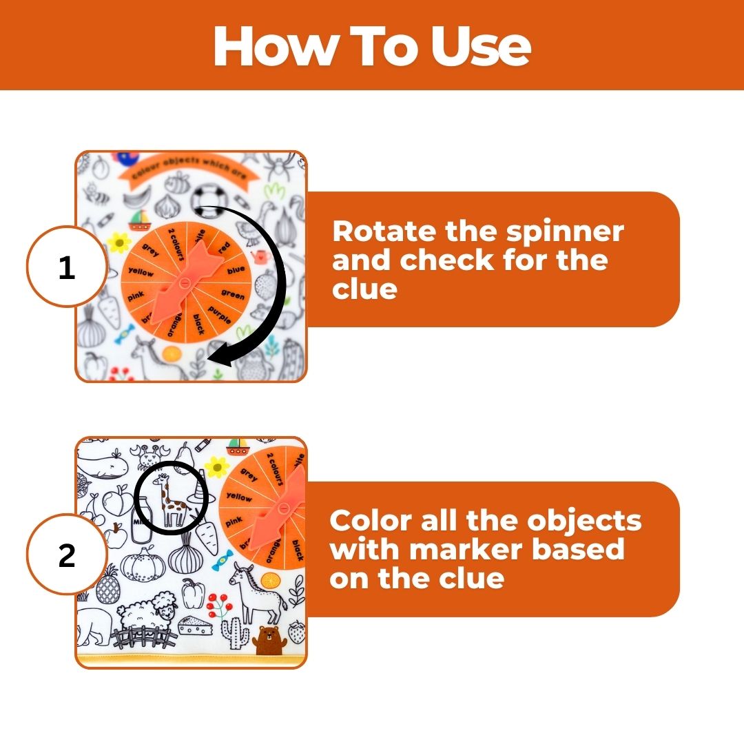 I Spy & I Colour - Colours we see