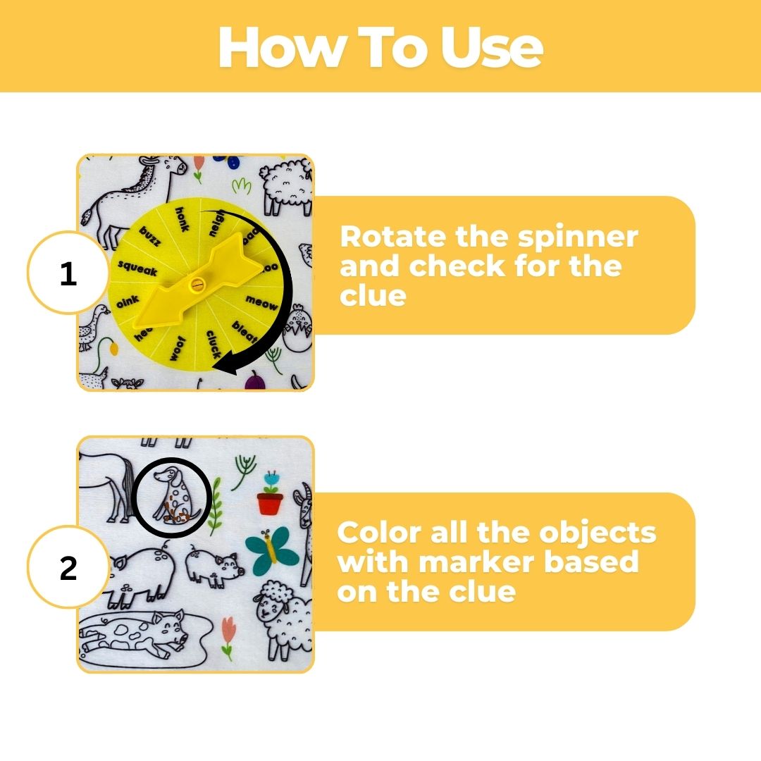 I Spy & I Colour - Farm Animals