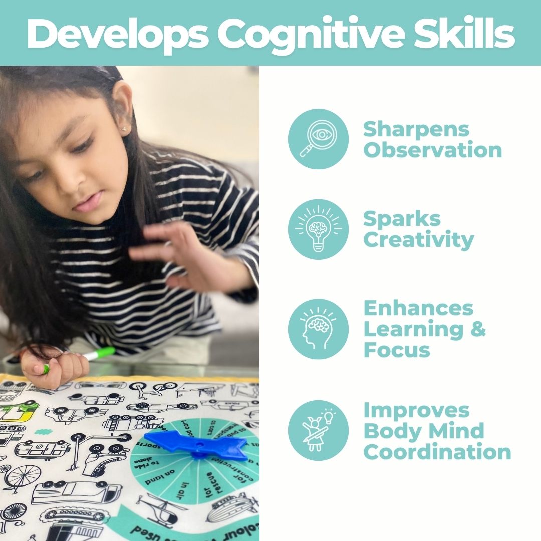 I Spy & I Colour - Transport