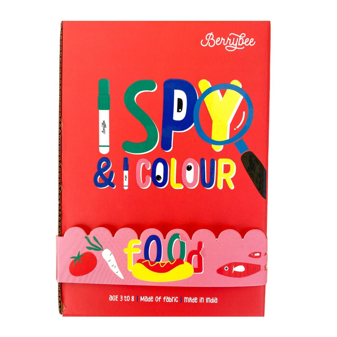 I Spy & I Colour - Food we eat