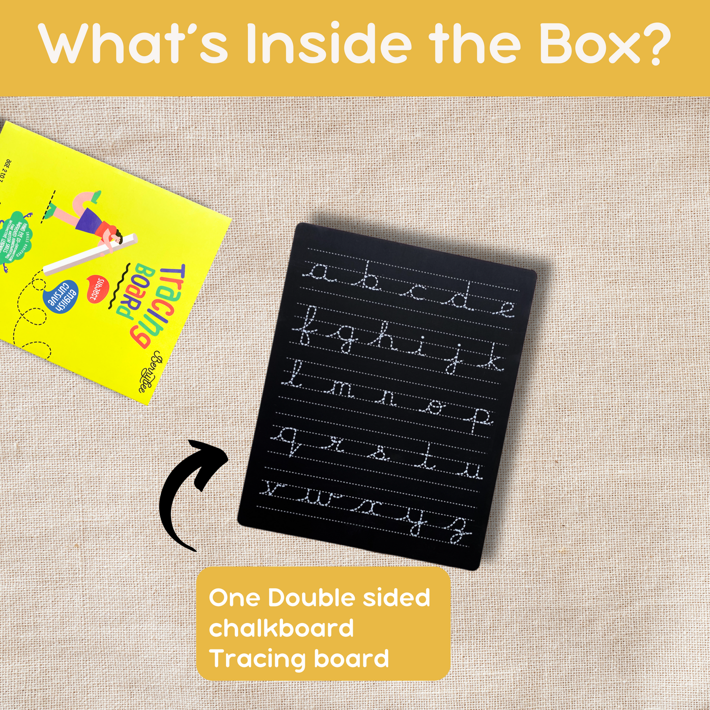 English Cursive Tracing Board