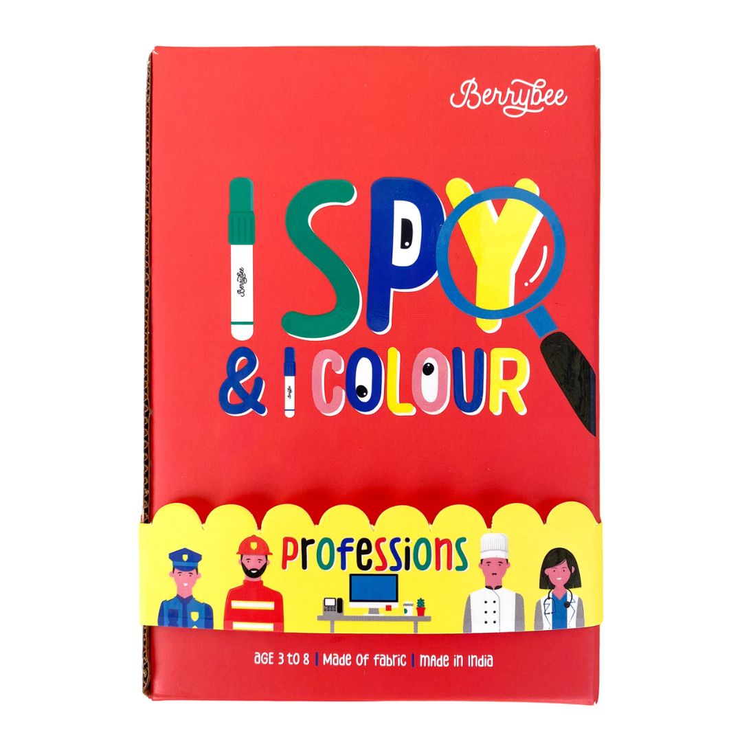 I Spy & I Colour - Professions