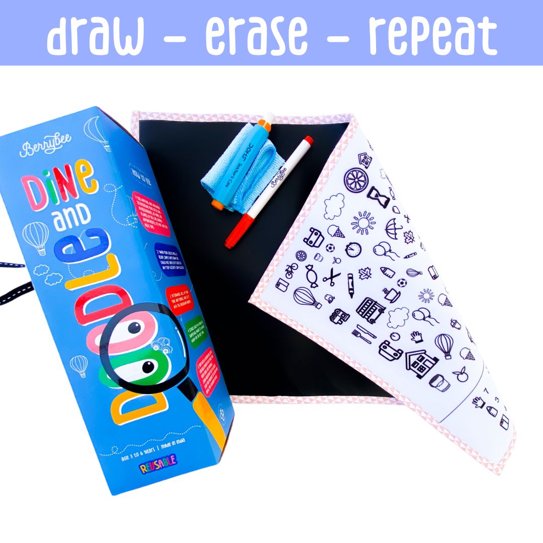 Dine n Doodle Mat Set OF 5
