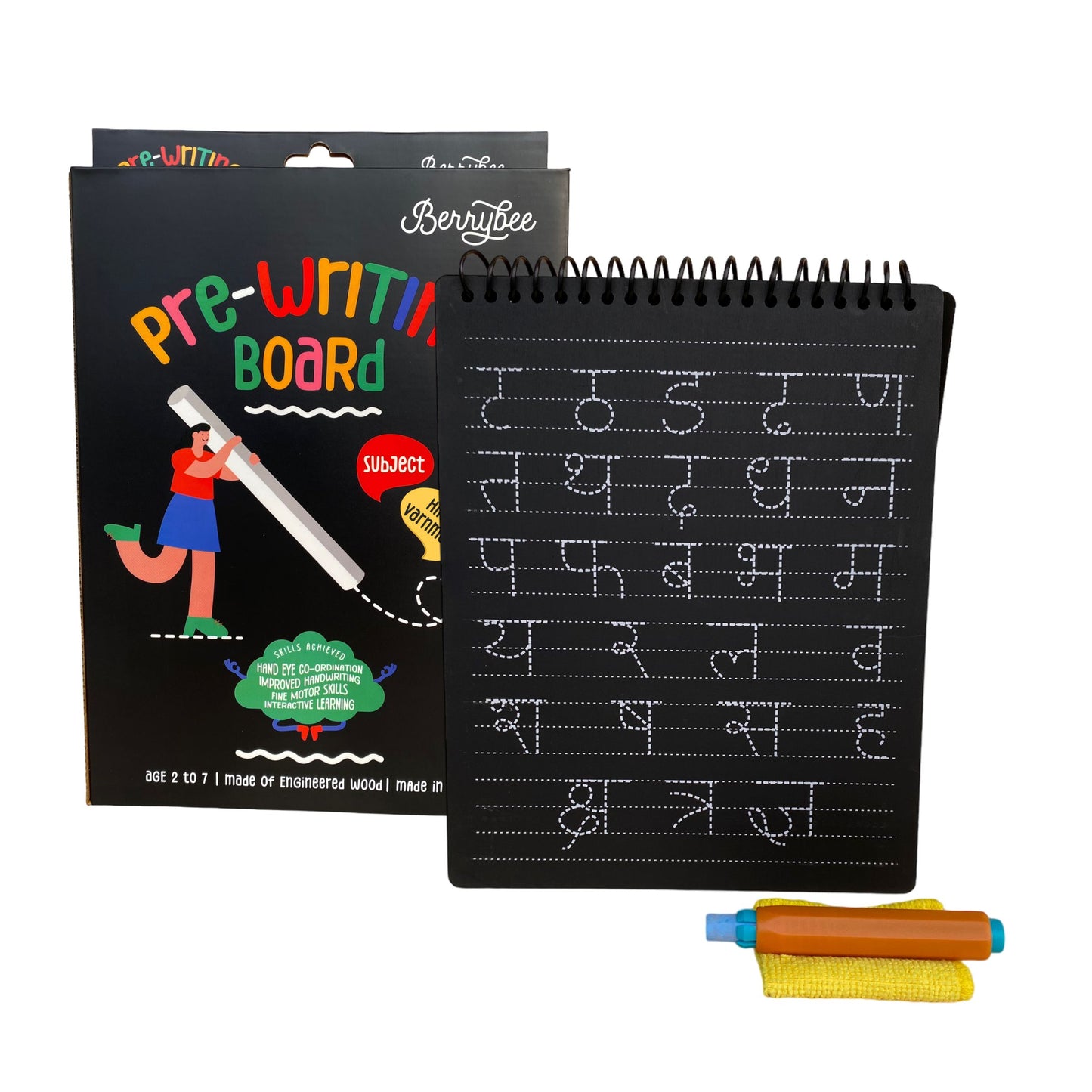 Hindi Pre-Writing Board