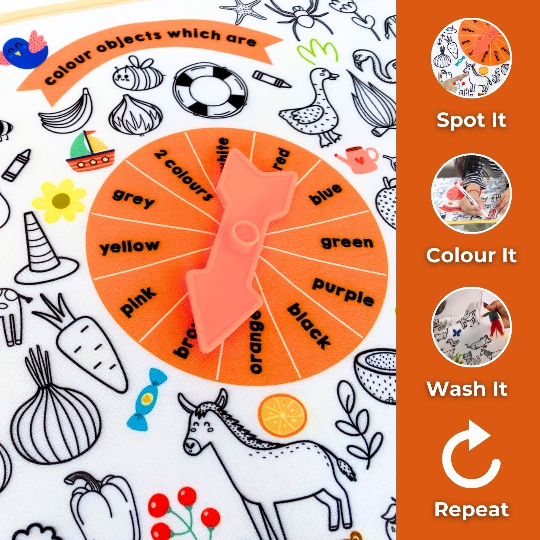 I Spy & I Colour - Colours we see