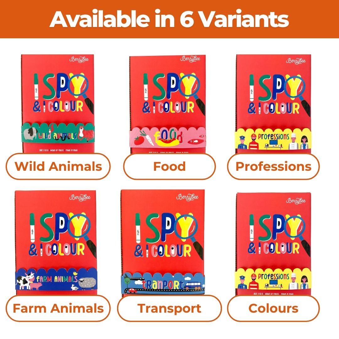 I Spy & I Colour - Colours we see