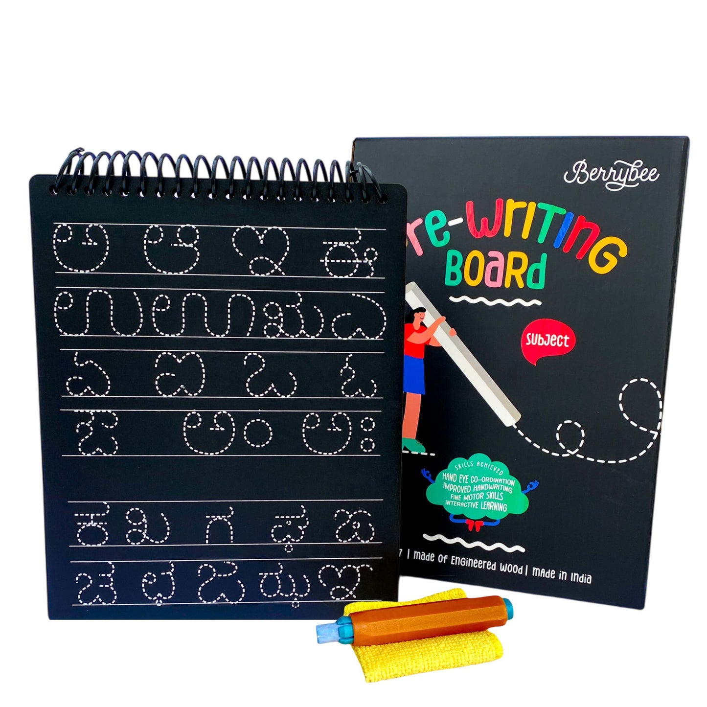 Kannada Pre-Writing Board