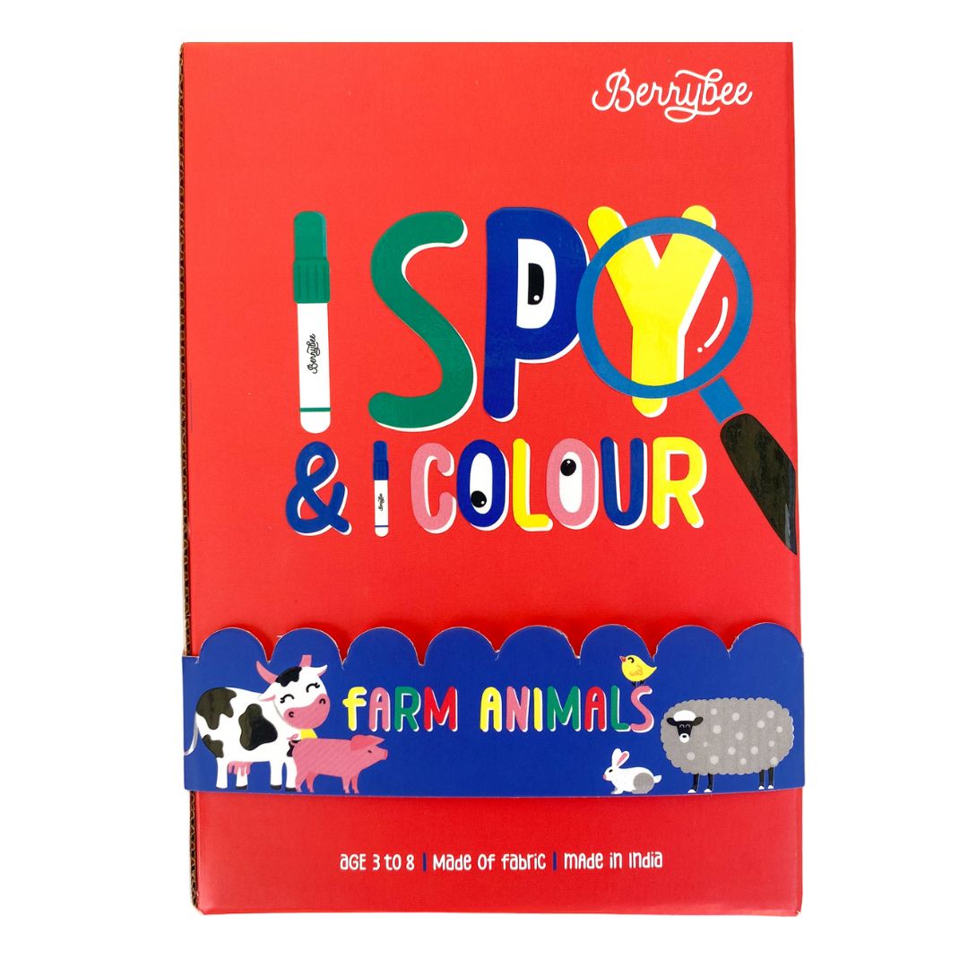 I Spy & I Colour - Farm Animals