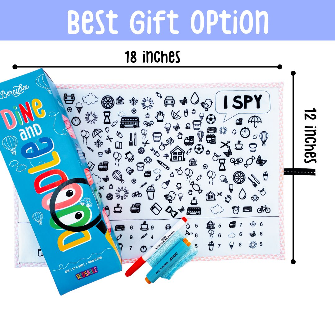 Dine n Doodle Mat Set OF 5