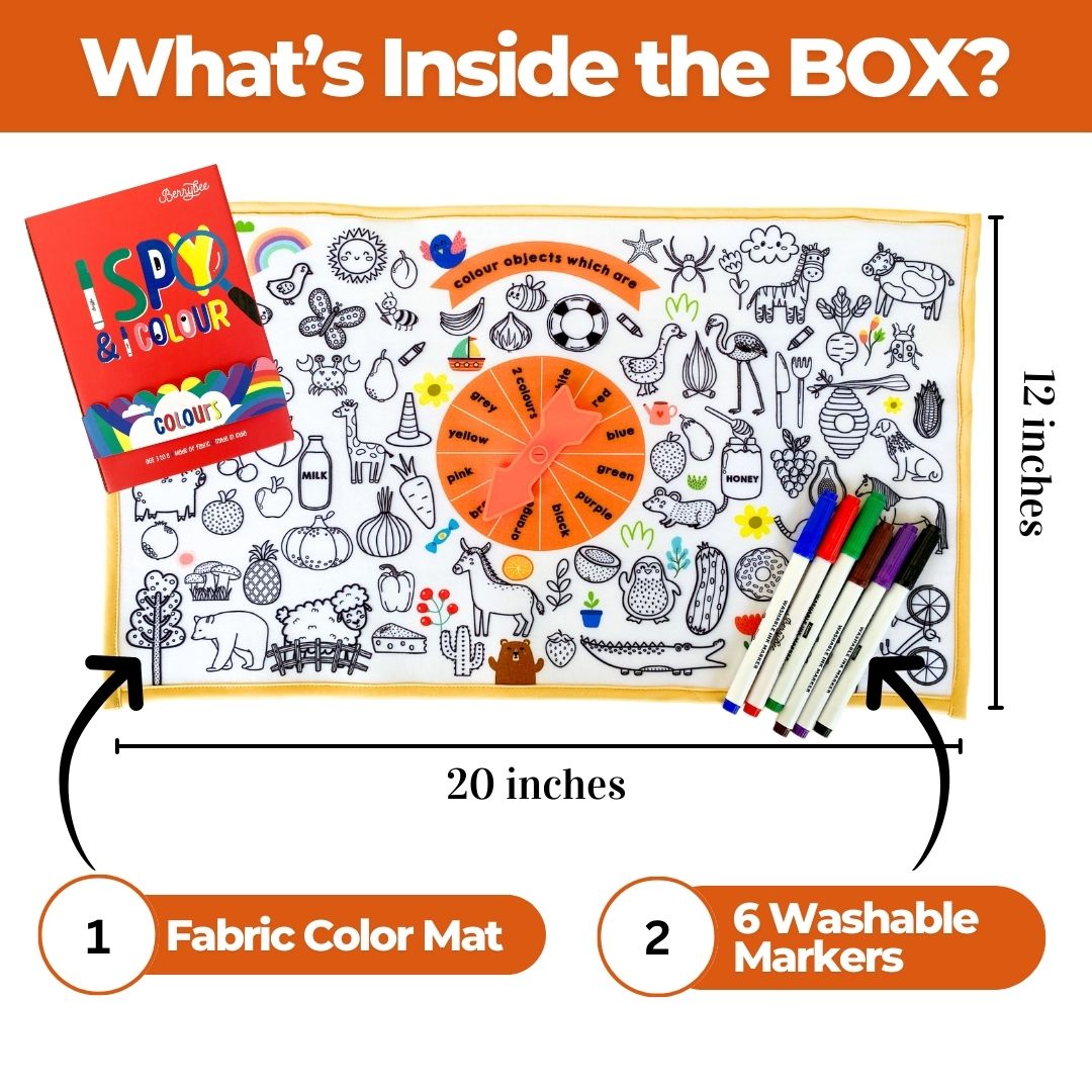 I Spy & I Colour - Colours we see