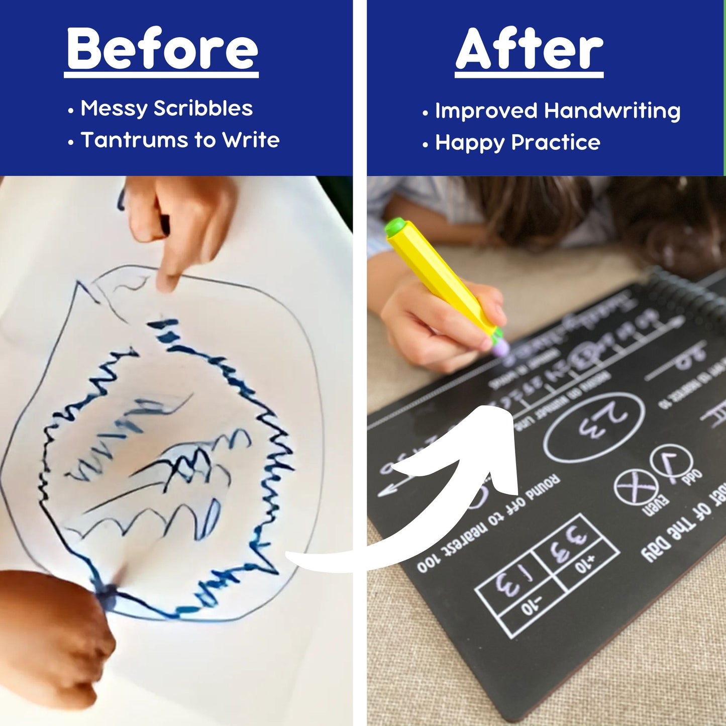 Maths Level 2 Pre-Writing Board