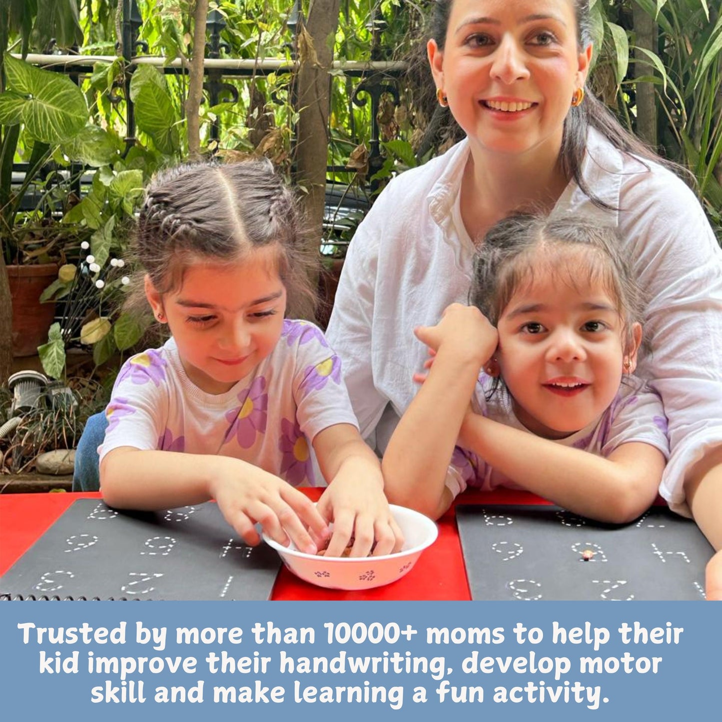 Prewriting Boards - Set Of Three ( English+Maths+Hindi )