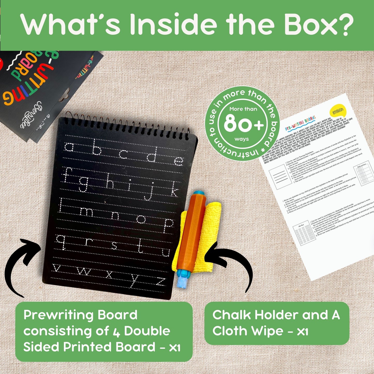 English Pre-Writing Board