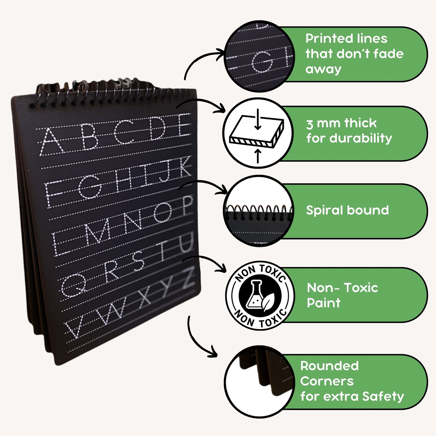 English Pre-Writing Board