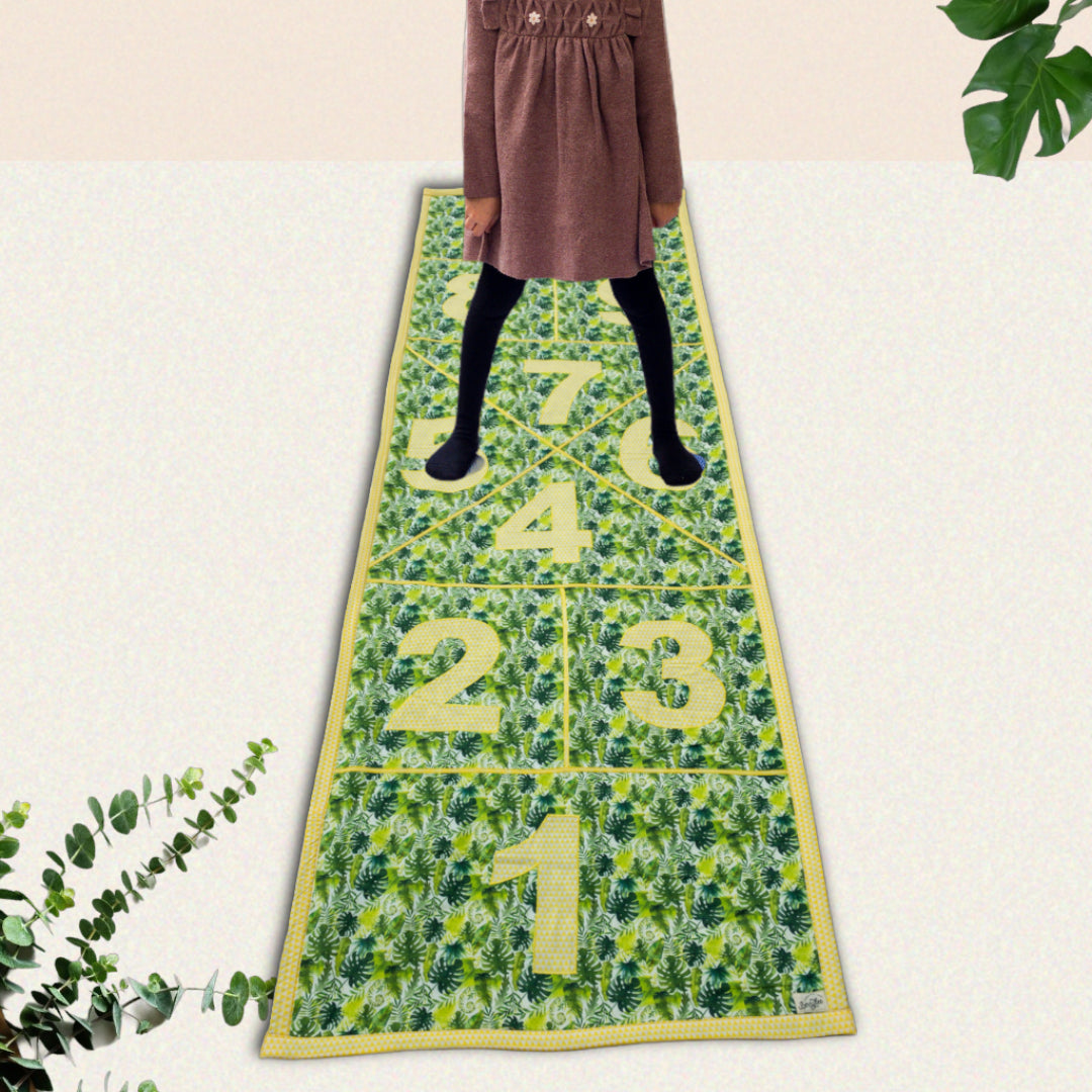 Tropical Hopscotch Mat