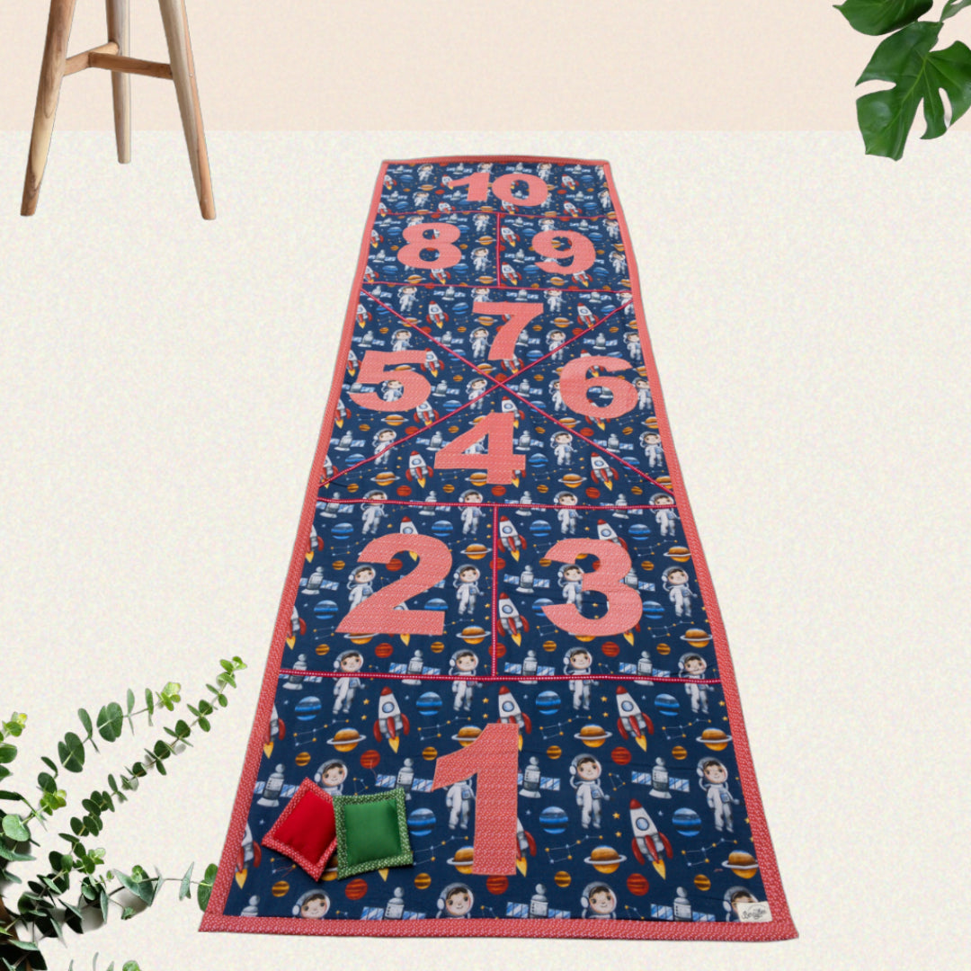 Off To Space Hopscotch Mat