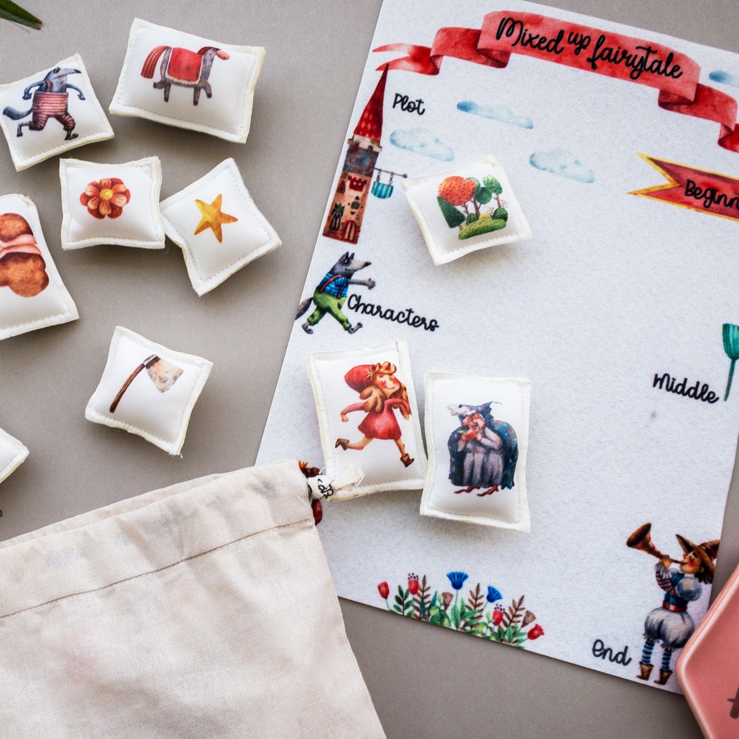 Story Pillows -The Mixed Up Fairy Tale