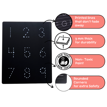 Basic Tracing Board Set (English+Maths)