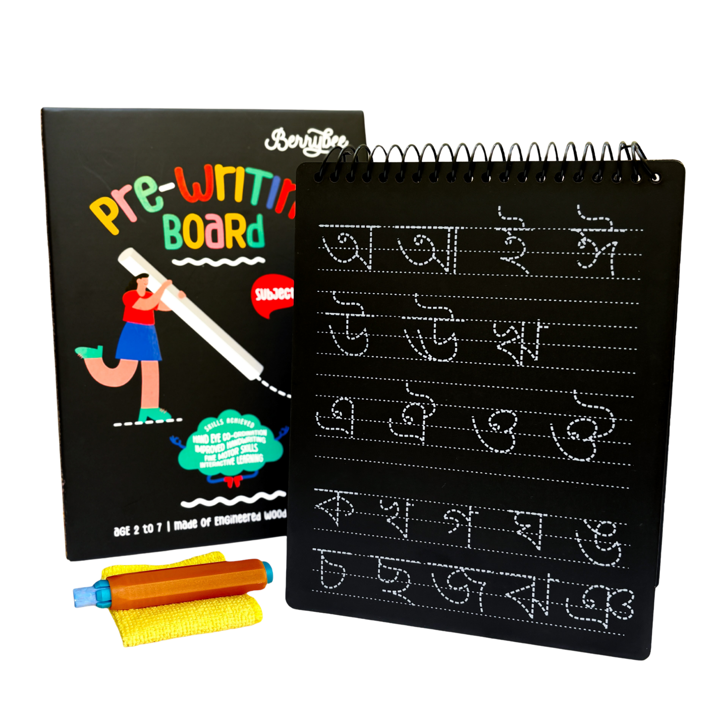 Bengali Pre-Writing Board