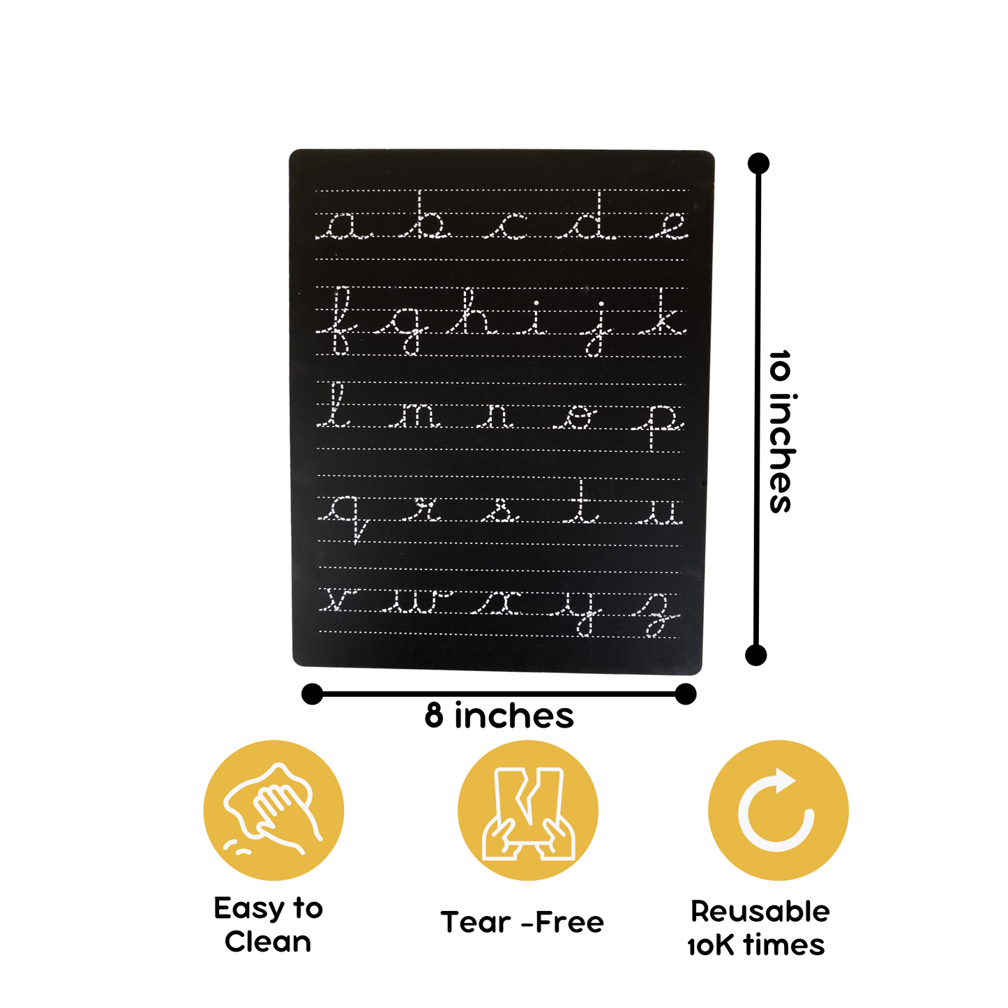 English Cursive Tracing Board