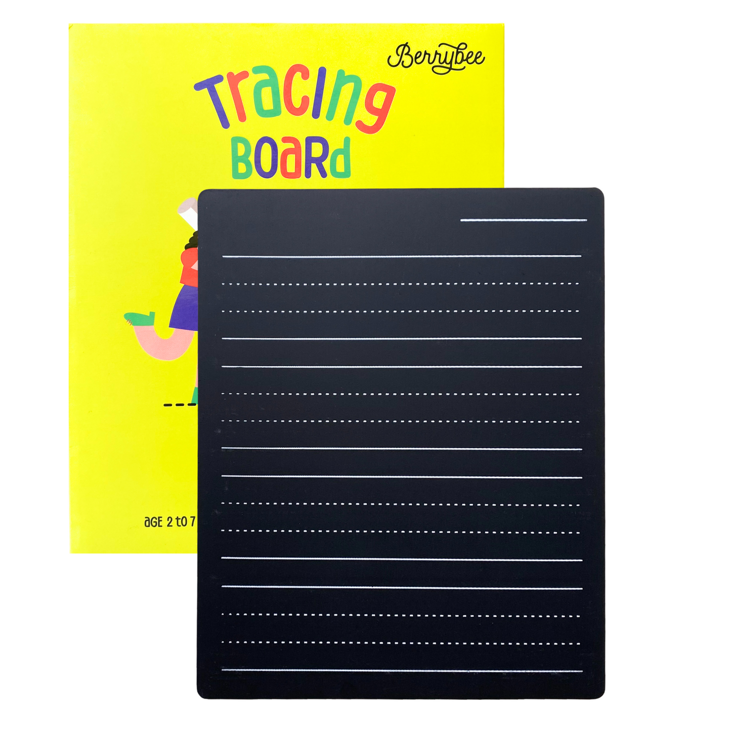 Preschool Basics: English and Hindi Tracing Board