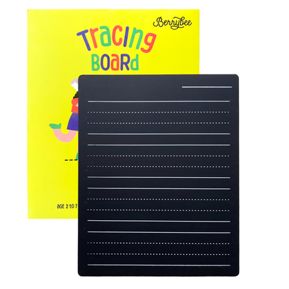 Preschool Basics: English and Hindi Tracing Board