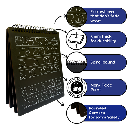 Telgu Pre-Writing Board