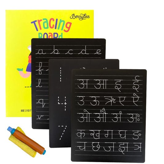 Tracing Board Set (English+Maths+Hindi)