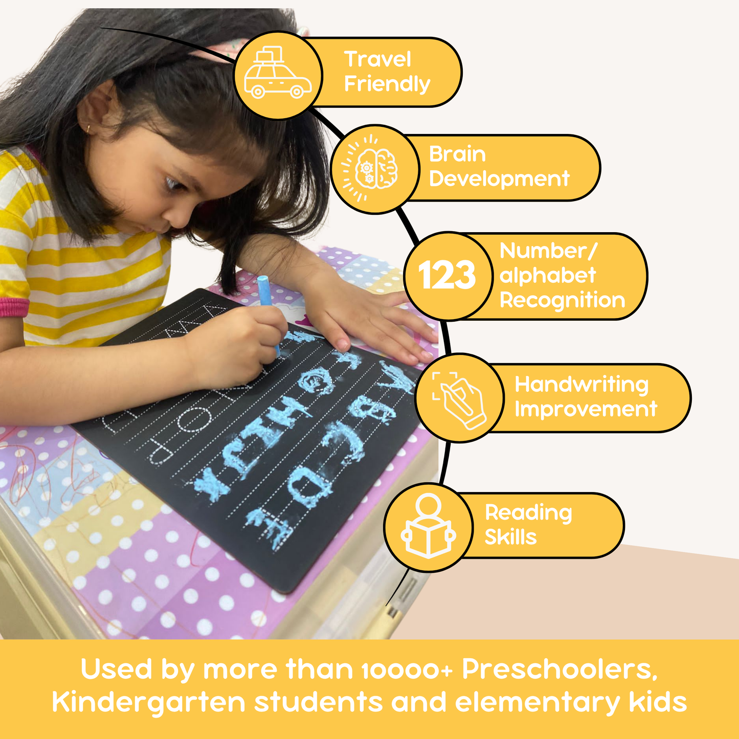 3-in-1 PreWriting Board