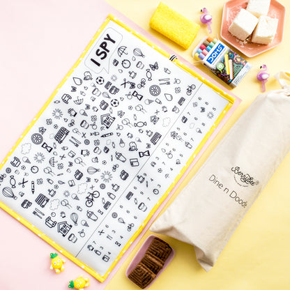 Dine n Doodle Mat - Yellow