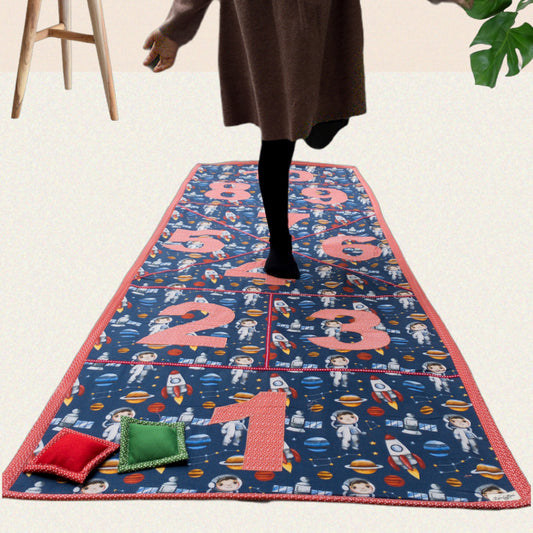 Off To Space Hopscotch Mat