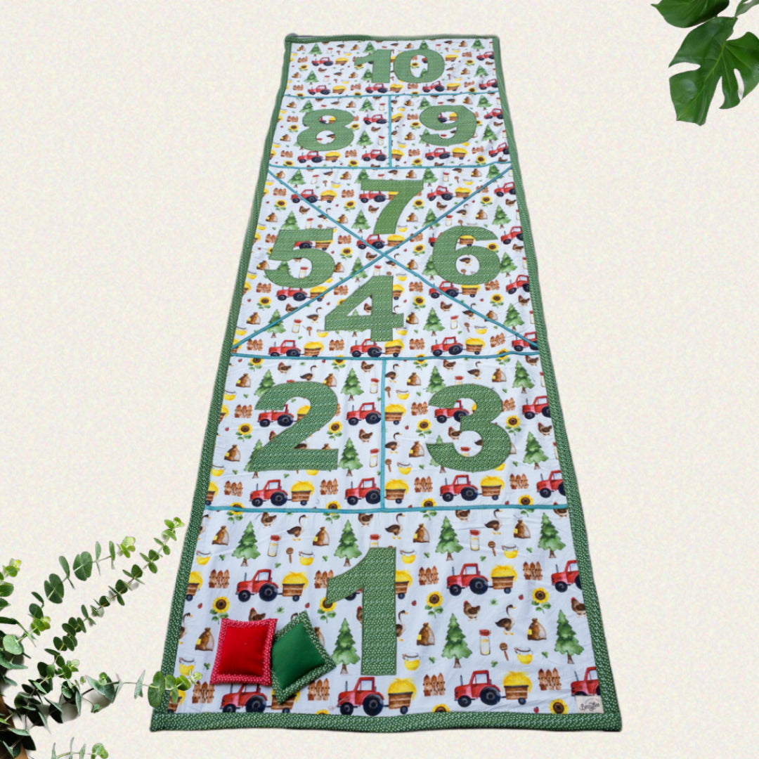 Farm Hopscotch Mat