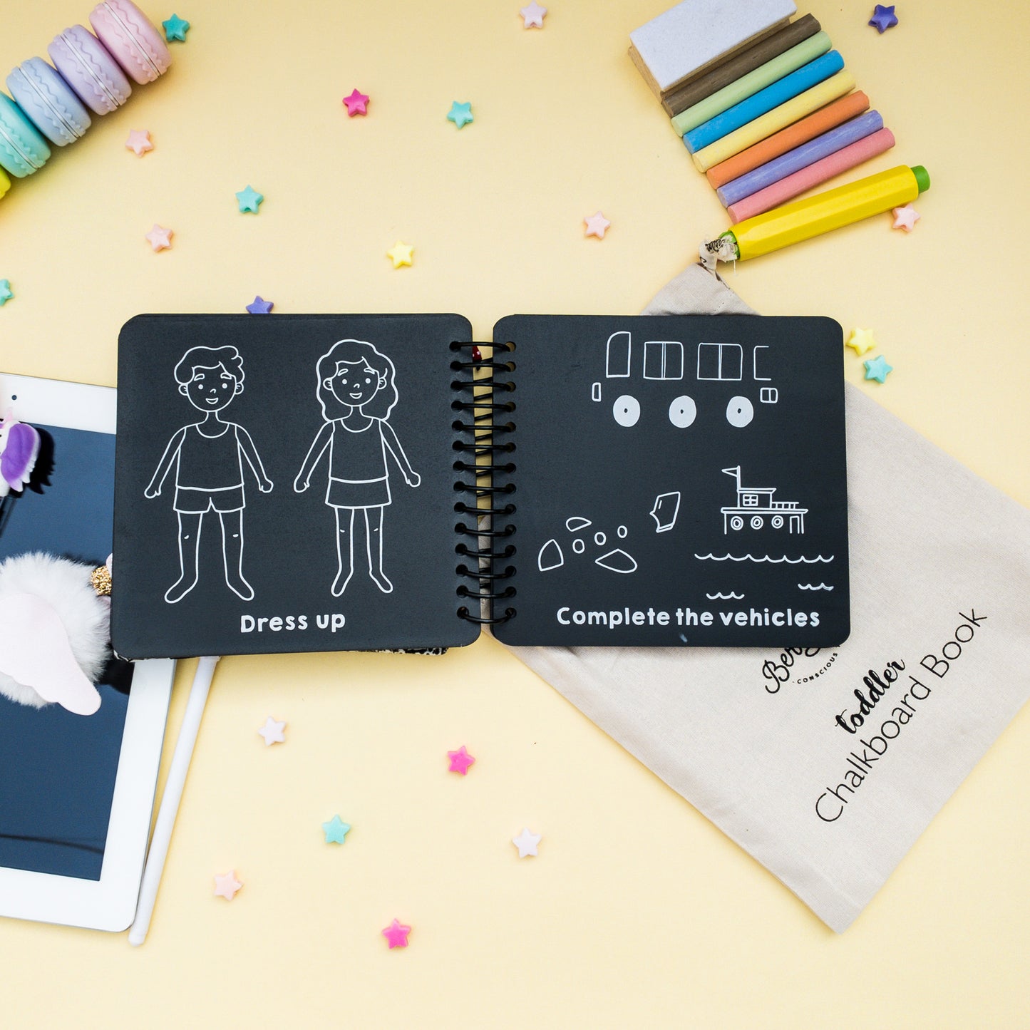 Toddler Chalkboard Book