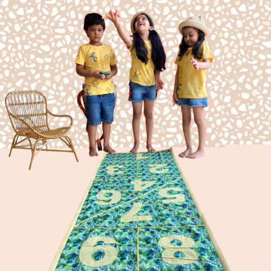 Tropical Hopscotch Mat